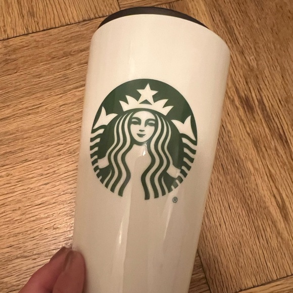 Ceramic Starbucks thermos - Picture 1 of 6